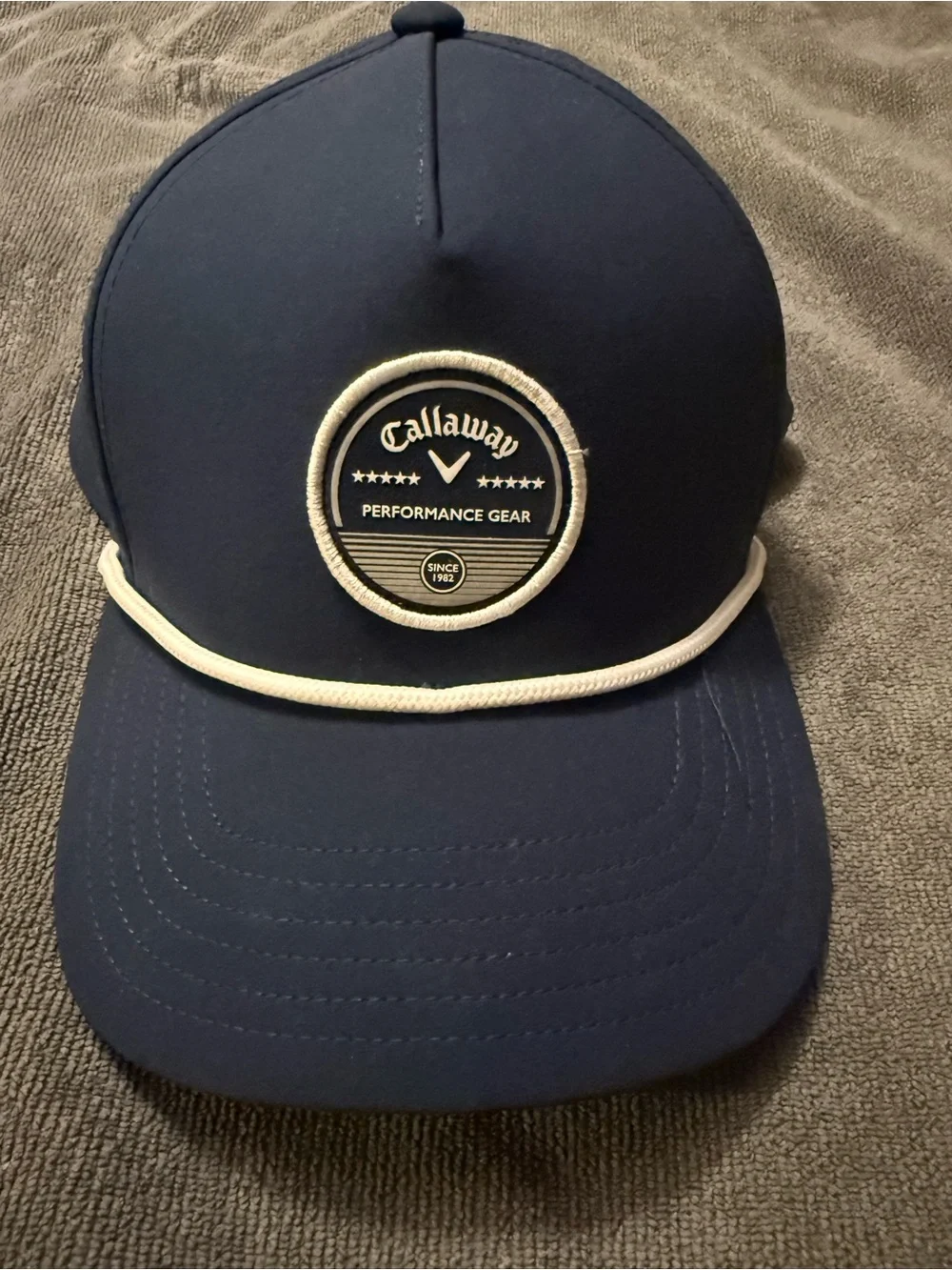 Callaway Navy Baseball Hat with Black Strap